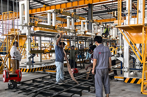 Bus Body Welding Fixtures for Bus Manufacturing